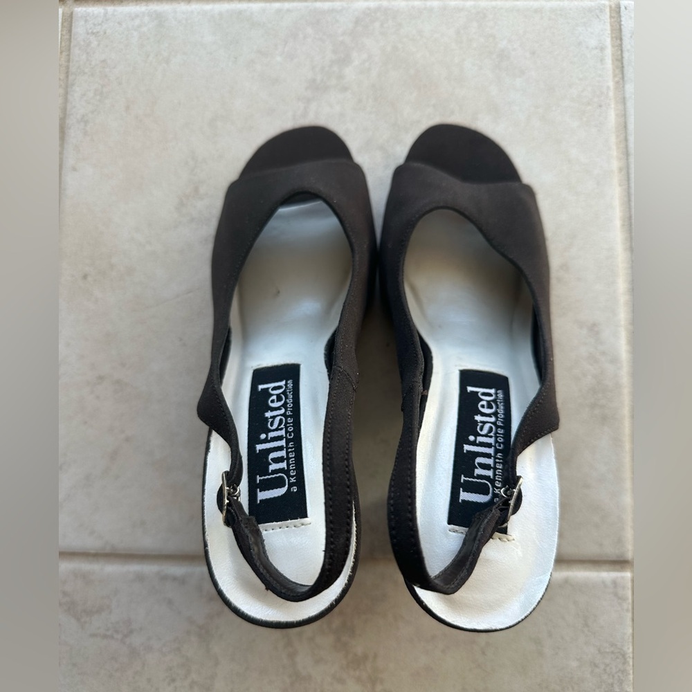 Unlisted Black Classic Heels